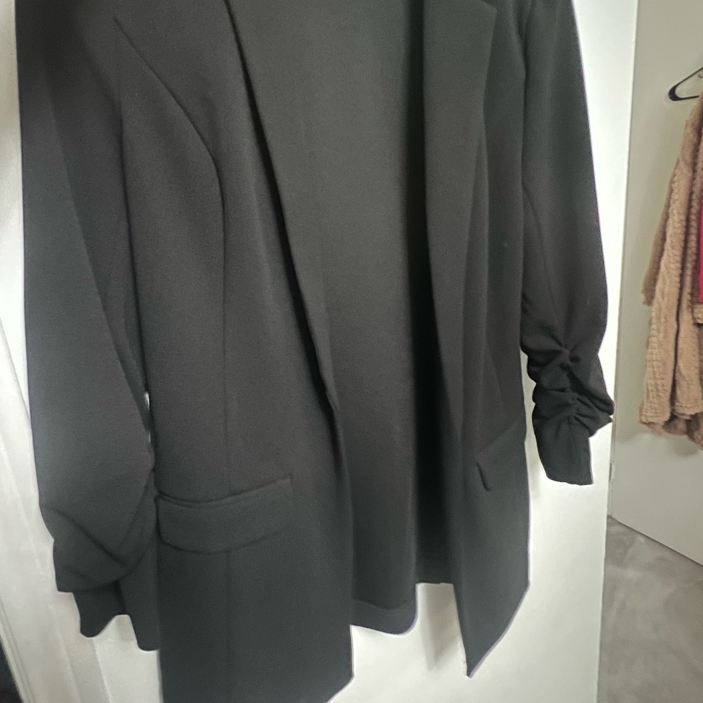 Suzy Shier Classic Black Blazer